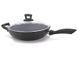 Сковорідка Wok з антипригарним покриттям, 28 см, 3,5 л, NOIS Salto, зі скляною кришкою 830249 фото 1