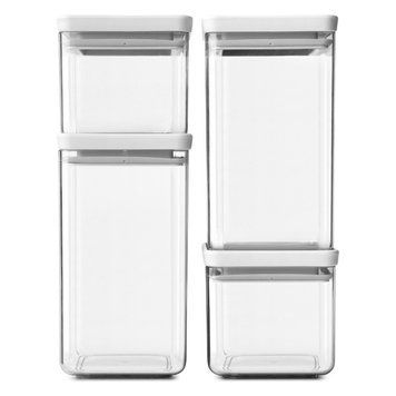 Набір із 4 ємностей для зберігання Brabantia Tasty+ 122569 фото