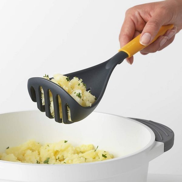 Картоплем'ялка-ложка Brabantia Tasty+ 26,3 см жовта 122866 фото