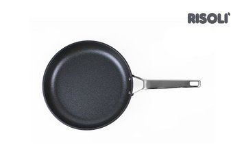 Сковорідка з антипригарним покриттям, 32 см, RISOLI BLACKPLUS з металевою ручкою OP103HT/32TP фото