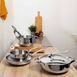 Сотейник з нержавіючої сталі, 24 см, 2.7 л, BARAZZONI MY POT, Італія 160005024 фото 8