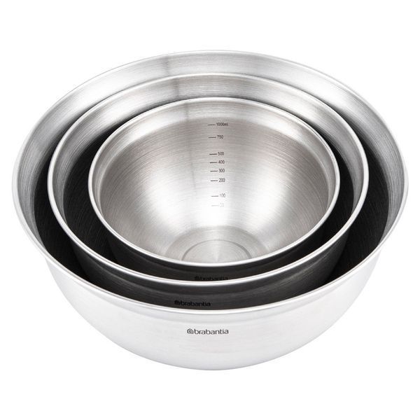 Набір із 3 мисок для змішування Brabantia 363900 фото