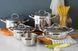 Каструля без кришки 1,5 л Barazzoni Chef Line 160х100 мм 163102016 фото 4